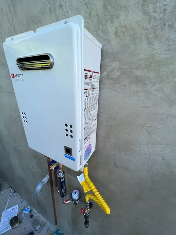 Tankless water heater installation for Enoch homes